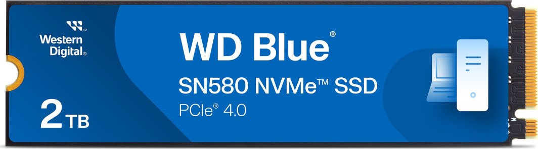 SanDisk SN580 2TB M.2 2280 PCI-E x4 Gen4 NVMe (WDS200T3B0E) - Dysk