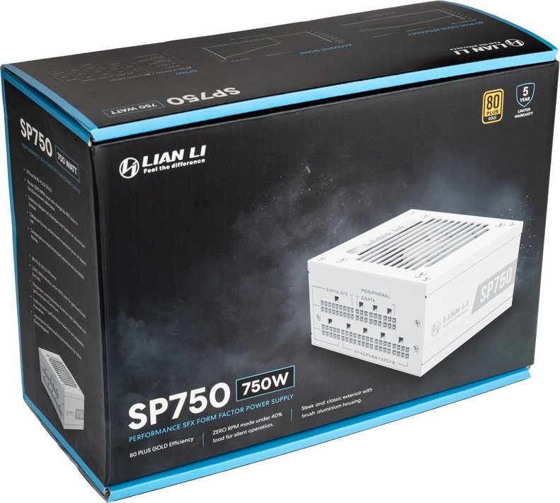 美品 LIAN LI SP750 SFX電源 750W ホワイト Amazon | LIAN LI SP 750W 80+ ゴールド、ホワイトカラー