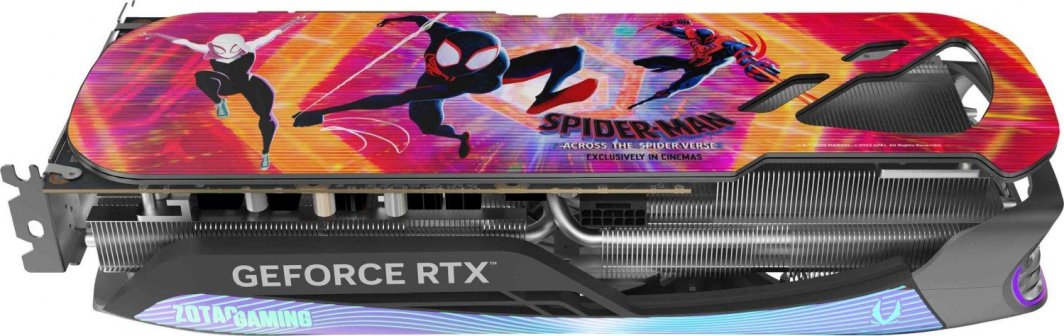 GeForce RTX 4070 Ti スパイダーマン仕様 ZOTAC GAMING GeForce RTX 4070 Ti AMP AIRO SPIDER-MAN