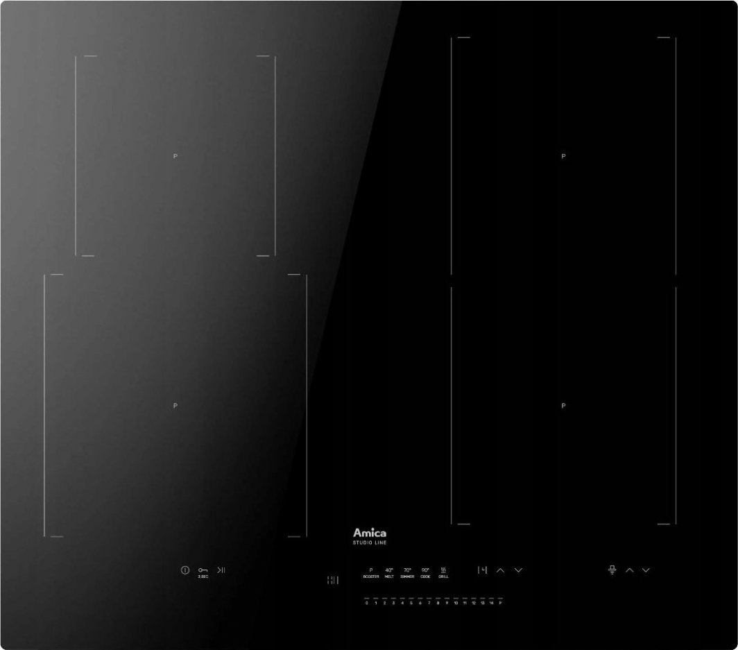 Płyta grzewcza Amica Płyta indukcyjna Amica PI 6541PHTSUN HC 3.0 STUDIO 1