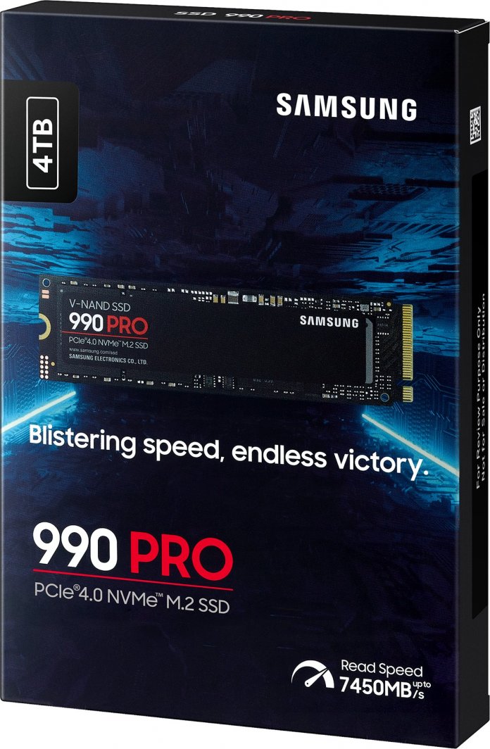 内蔵型SSD Samsung 990 PRO 4TB SSD 990 PRO PCle 4.0 NVMe™ M.2 SSD 2TB MZ-V9P4T0BW | Samsung Polska