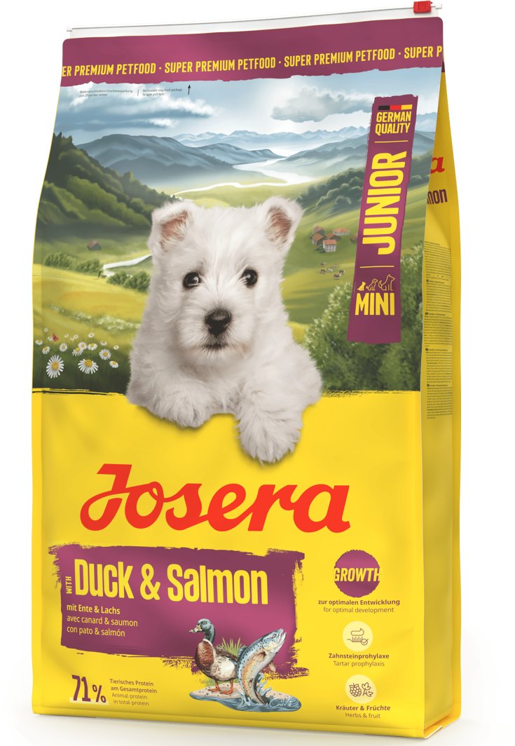 Josera Mini Junior Duck & Salmon 10kg 1