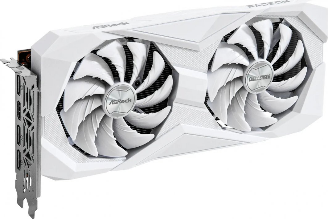 ASRock Radeon RX 6600 8GB ホワイト ASRock Radeon RX 6600 Challenger White 8GB GDDR6 (RX6600 CLW