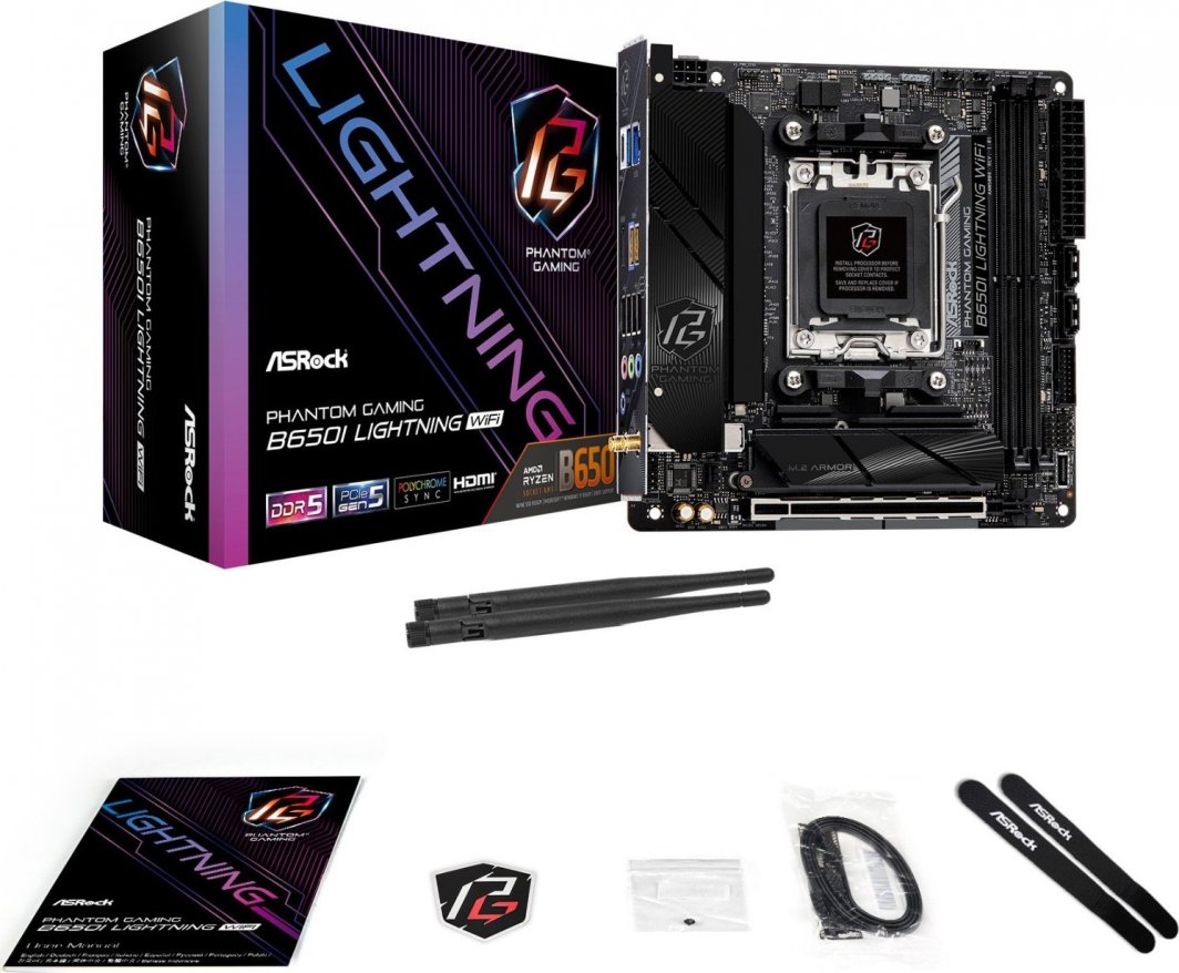 ASRock B650I LIGHTNING WIFI - Płyta główna - Morele.net