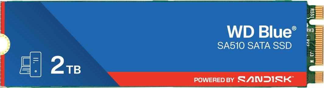 Dysk SSD SanDisk Blue SA510 2TB M.2 2280 SATA III (WDS200T3B0B) 1