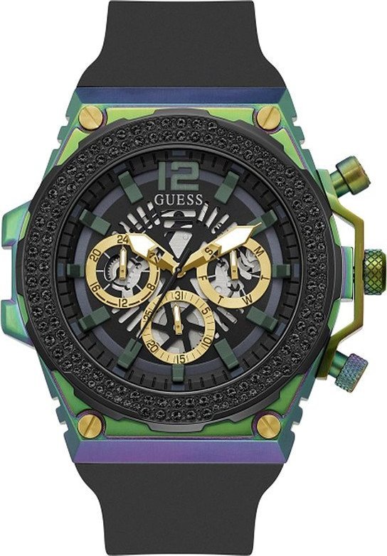 Zegarek Guess Zegarek męski Guess GW0633G1 czarny 1