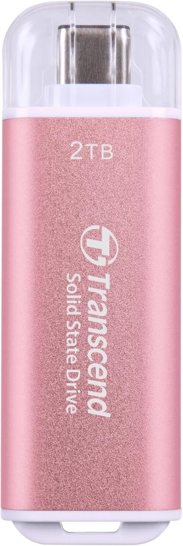 Dysk zewnętrzny SSD Transcend ESD300P 2TB Różowy (TS2TESD300P) 1