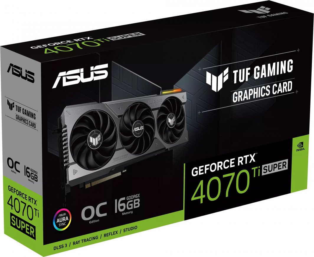 Asus TUF Gaming GeForce RTX 4070 Ti SUPER OC 16GB GDDR6X (TUF