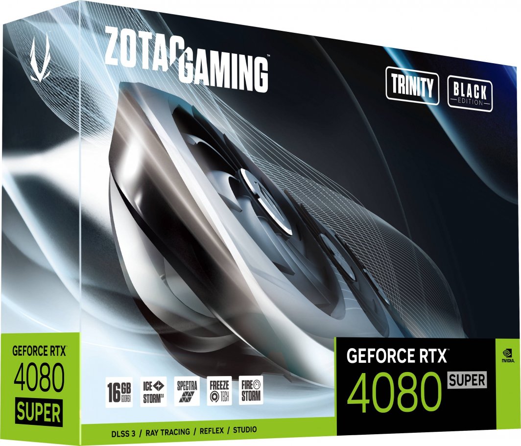Zotac Gaming GeForce RTX 4080 SUPER Trinity Black 16GB GDDR6X (ZT