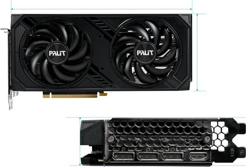 イ*ケ様 「最安」palit GeForce RTX4070 dualfun Palit GeForce RTX 4070 SUPER Dual 12GB GDDR6X (NED407S019K9