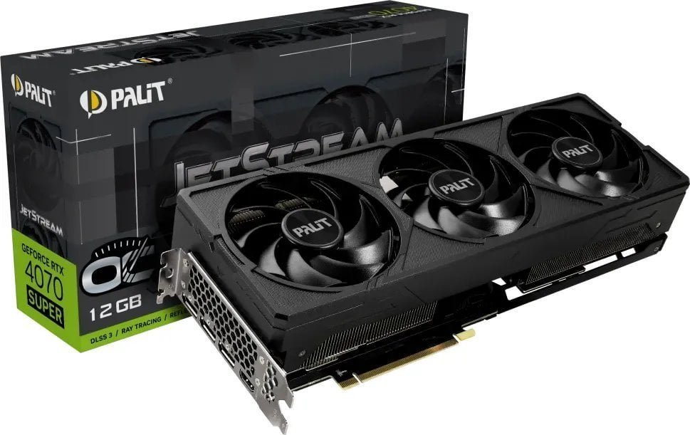 グラフィックボード・グラボ・ビデオカード Palit RTX 4070 super JET STREAM Palit GeForce RTX 4070 SUPER JetStream OC 12GB GDDR6X