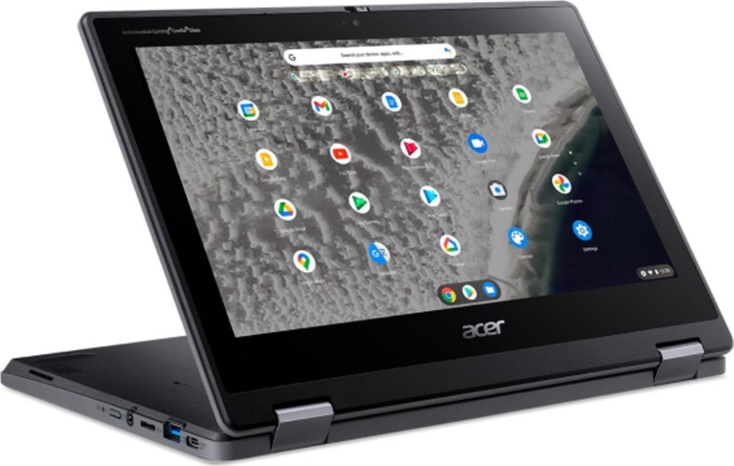 Laptop Acer Acer Chromebook R753TN-C1RS N5100 29,5 cm (11.6") Ekran dotykowy HD Intel Celeron N 4 GB LPDDR4x-SDRAM 32 GB Flash Wi-Fi 6 (802.11ax) ChromeOS Czarny 1
