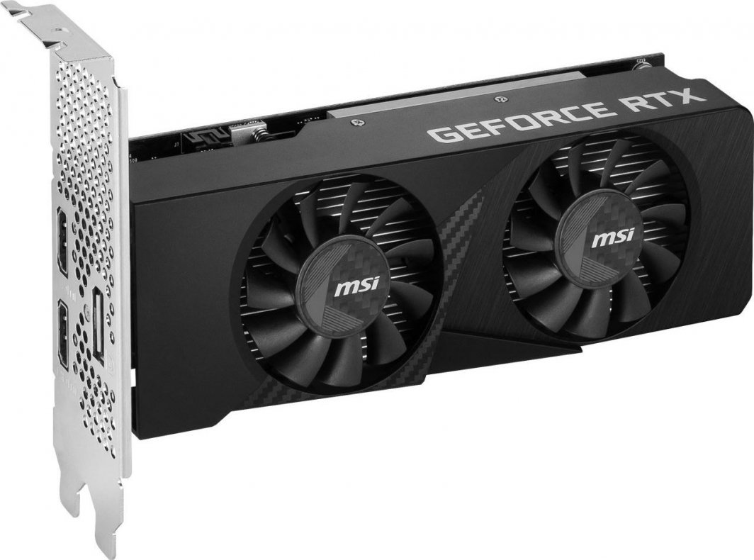 MSI GeForce RTX 3050 LP OC 6GB GDDR6 - Karta graficzna