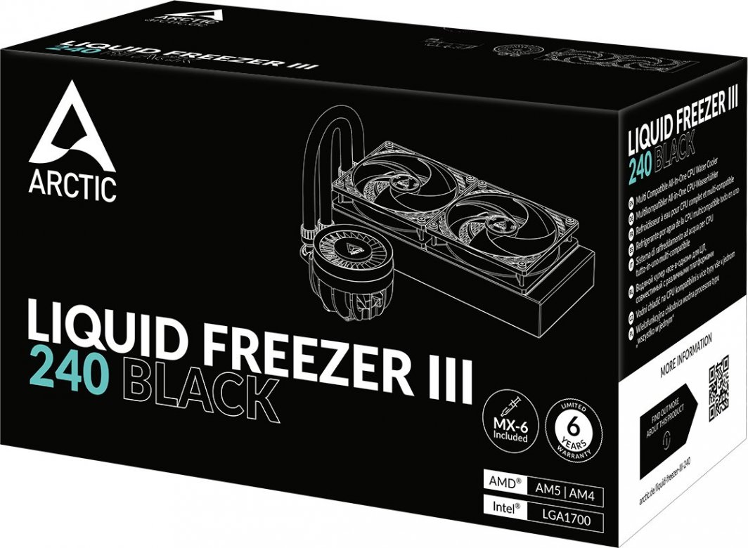 Arctic Liquid Freezer III 240 Black (ACFRE00134A