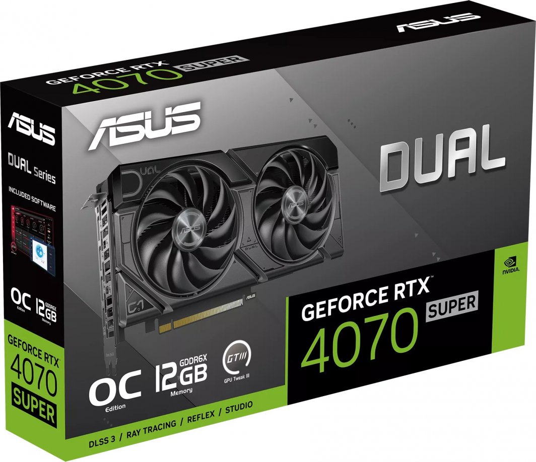 Asus Dual GeForce RTX 4070 SUPER EVO OC 12GB GDDR6X (DUAL