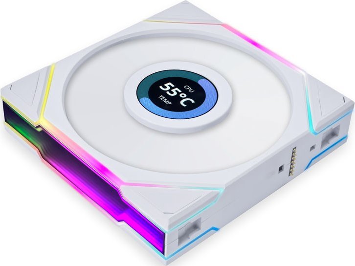 Lian Li Uni Fan TL LCD 120 RGB 3-pack + Hub (12TLLCD3W