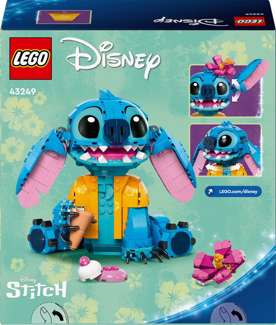 小物 hicky LEGO Disney Stitch 43249 Zestaw do budowania dla dzieci w