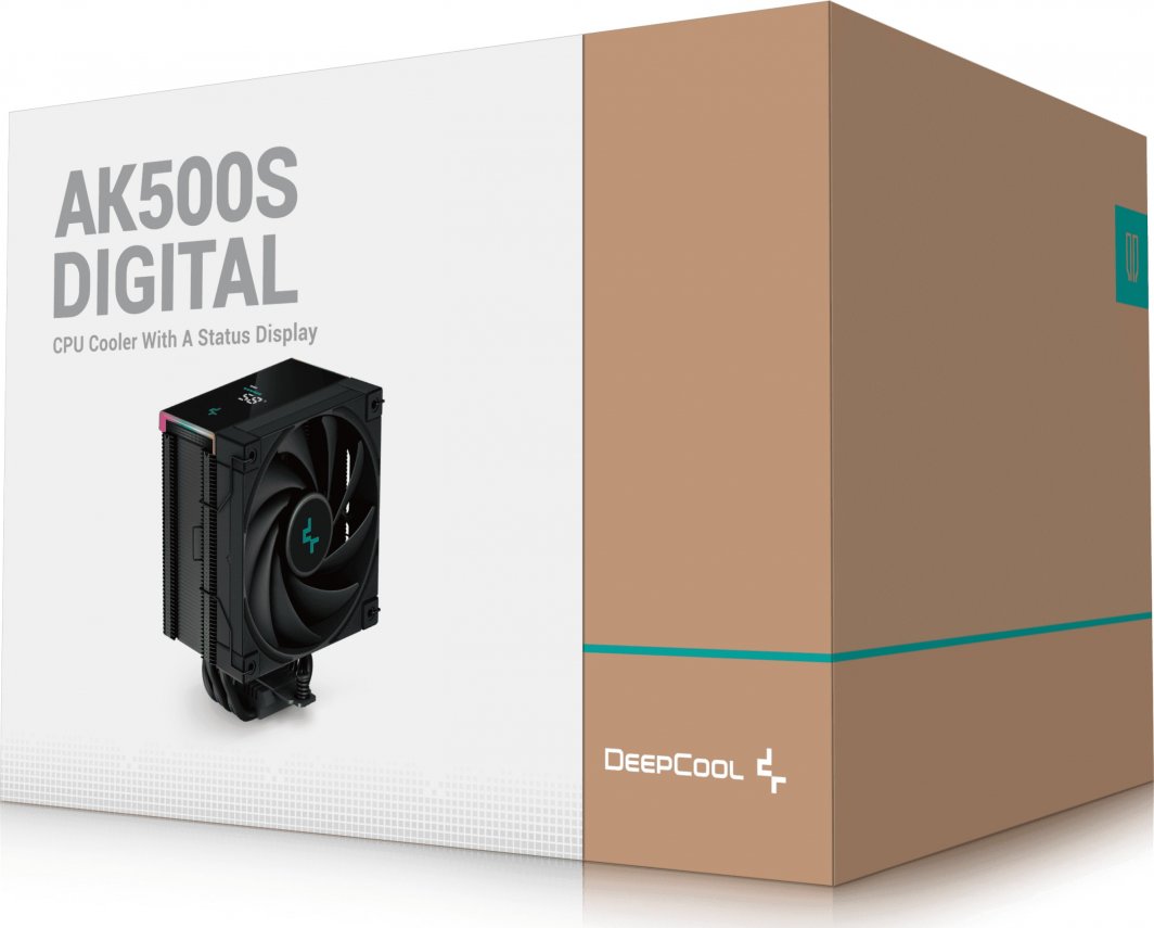 Deepcool AK500S Digital (R-AK500S-BKADMN-G) - Chłodzenie CPU