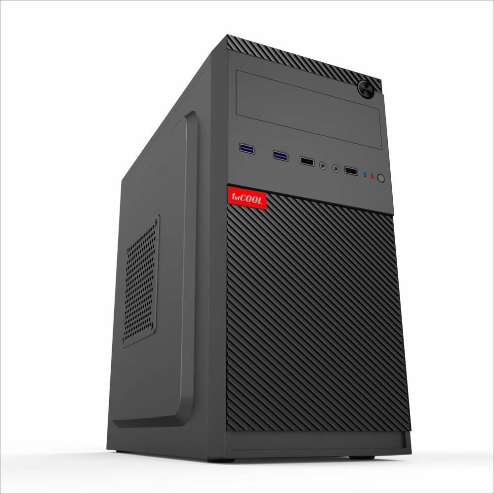 Obudowa 1stCOOL 1stCOOL skříň STEP 5, micro tower, AU, USB 3.0, bez zdroje, černá 1