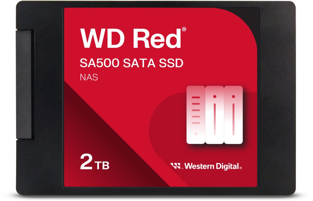 Dysk serwerowy WD Red SA500 2TB 2.5'' SATA III (6 Gb/s)  (WDS200T2R0A) 1