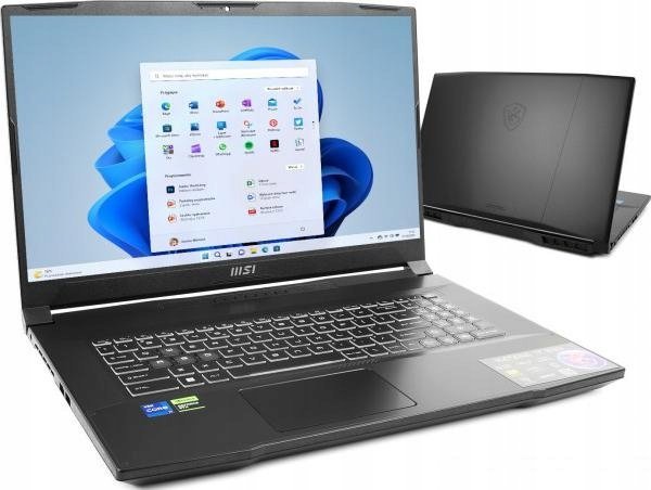 Laptop MSI MSI Katana 17 B13VFK-841XPL - i7-13620H | 17,3" | 32GB | 2TB | W11 | RTX 4060 1