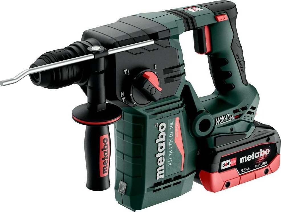 Młotowiertarka Metabo METABO.HAMMER KH 18 LTX BL 24 2x5.5Ah LiHD METABOX + BACKPACK 1