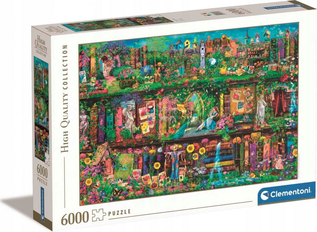 Clementoni Puzzle 6000 elementów Garden Shelf - Morele.net