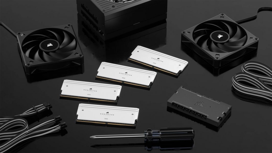 メモリー CORSAIR DOMINATOR TITANIUM DDR5-6400 96G DOMINATOR® TITANIUM RGB 96GB (4x24GB) DDR5 DRAM 6400MT/s