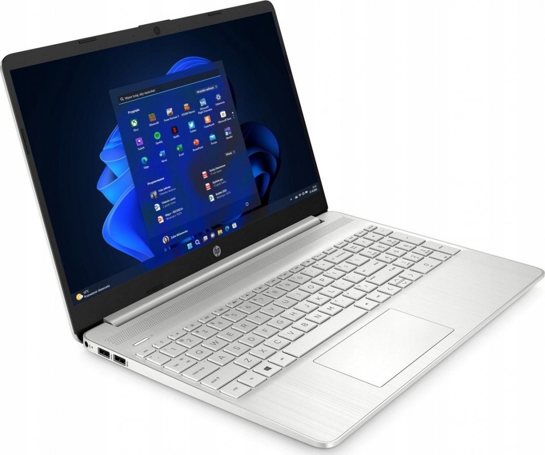Laptop HP HP 15s Ryzen 7 5700U | 15,6"-FHD | 16GB | 512GB | Win11Pro | Srebrny 1