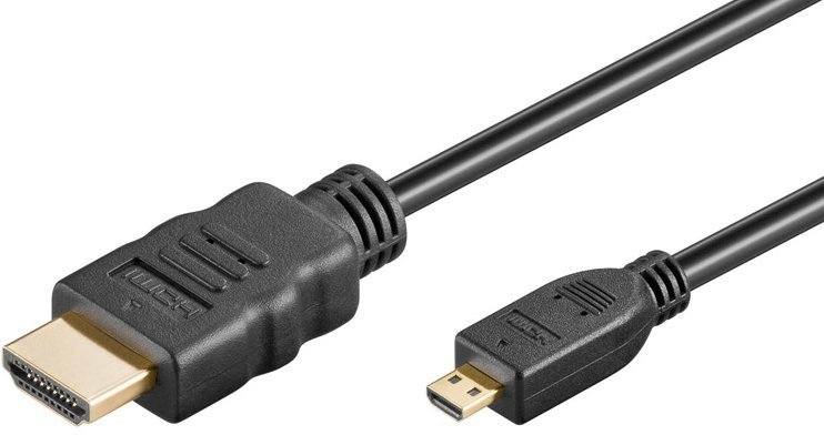 PremiumCord PremiumCord 4K kabel HDMI A - HDMI micro D, 1m 1