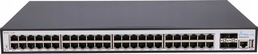 ExtraLink NEMEZIS FULL GIGABIT MANAGED L3 SWITCH 48 PORTS 10/100/1000M ...