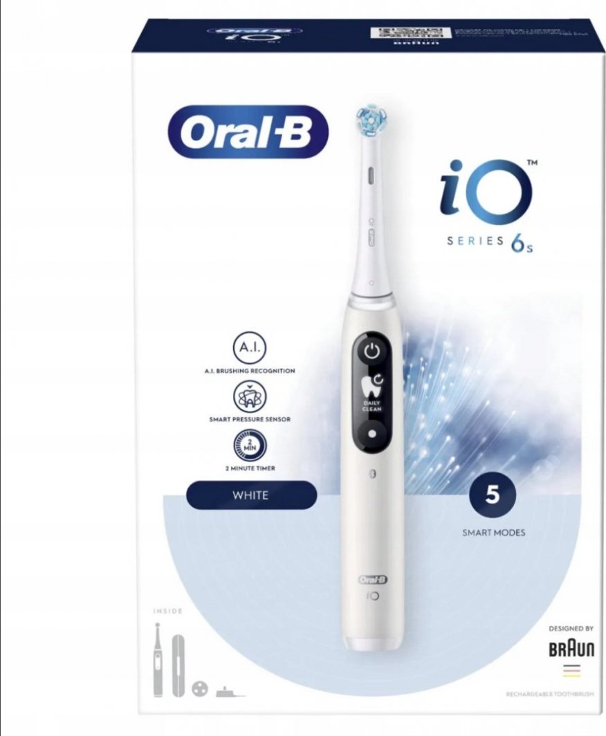 Oral-B iO Series 6 5 ホワイト i-szczoteczka-elektryczna-oral