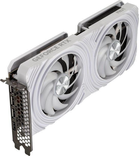PALIT GeForce RTX 4060ti 8GBホワイト Palit GeForce RTX 4060 Ti White 8GB GDDR6 (NE6406T019P1