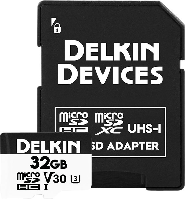 Karta Delkin Trail Cam Hyperspeed MicroSDHC 32 GB Class 10 UHS-I/U3 V30 (DDMSDAHS32GB) 1