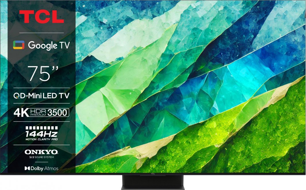 Telewizor TCL Smart TV TCL 75C855 4K Ultra HD LED HDR AMD FreeSync 75" 1