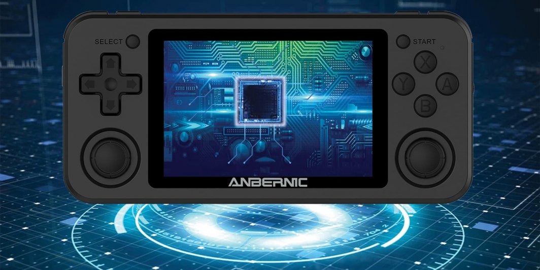 RG351P ブラック Anbernic Konsola Anbernic RG351P czarny/black - Konsola