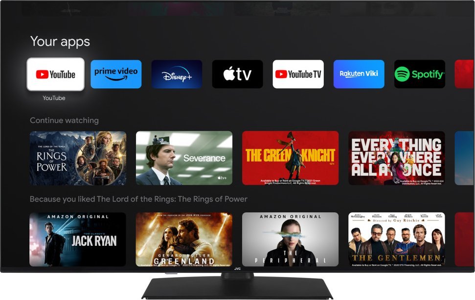 Telewizor JVC LT-55VUQ3455 QLED 55'' 4K Ultra HD TiVo 1
