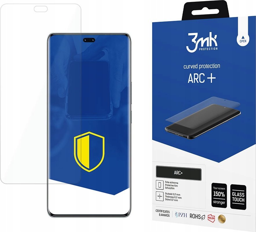 3MK 3MK Folia ARC+ Honor 80 Pro Folia Fullscreen 1