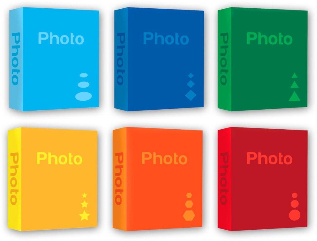 ZEP ZEP Photo Basic  Memo      11x16 300 photos color assort. BS46310 1