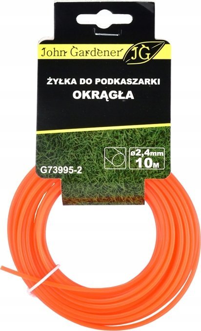 Geko Żyłka do podkaszarki okrągła 2,4mmx10m (20/240) 1
