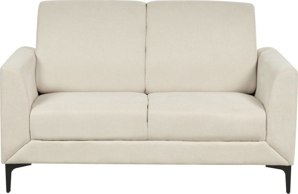 Beliani Sofa 2-osobowa beżowa FENES 1