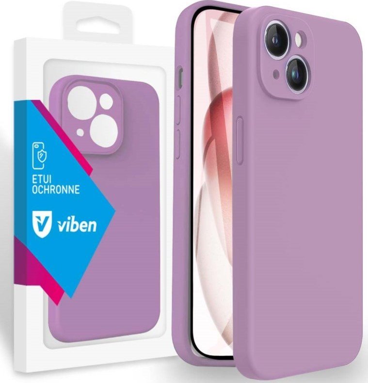 Viben VIBEN Etui Obudowa Liquid iPhone 15 Plus : Kolor - fioletowy 1
