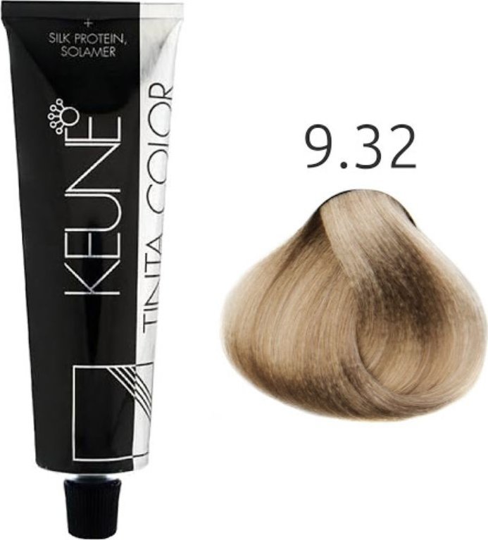 Keune Keune, Tinta Color, Permanent Hair Dye, 9.32 Very Light Beige Blonde, 60 ml For Women 1
