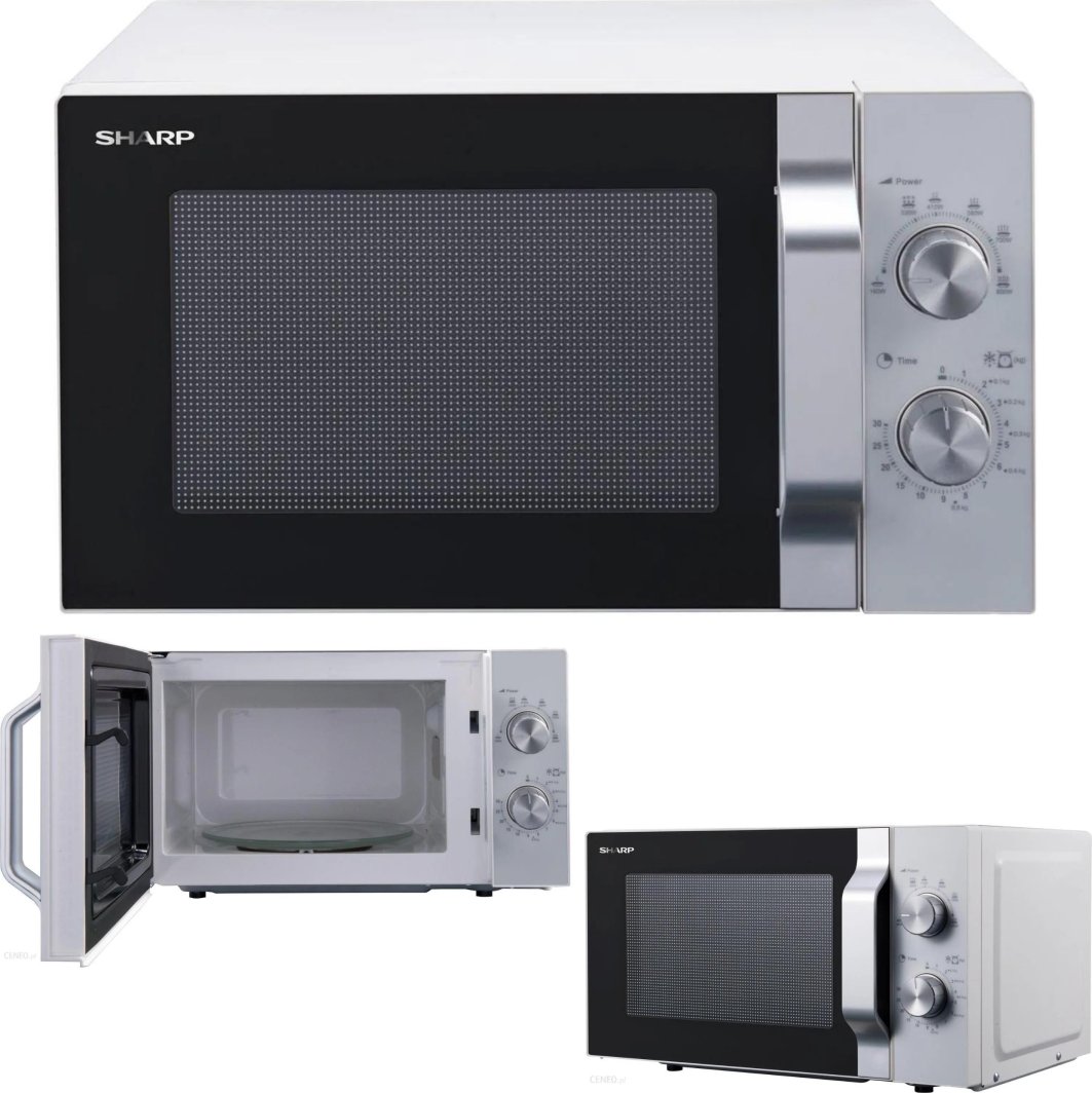 Kuchenka mikrofalowa Sharp Sharp microwave R204WA 800W white 1