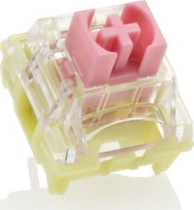 Ducky Ducky TTC Gold Pink Switch, mechanisch, 3-Pin, linear, MX-Stem, 37g - 110 Stück 1