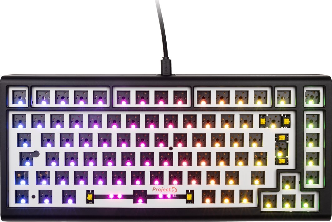 Klawiatura Ducky Ducky Tinker 75 Barebone Gaming Keyboard, ISO - black 1
