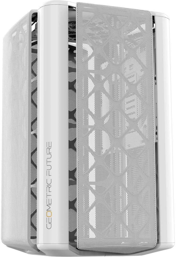 Obudowa Geometric Future M2 THE ARK Gehäuse, Mesh - weiß 1