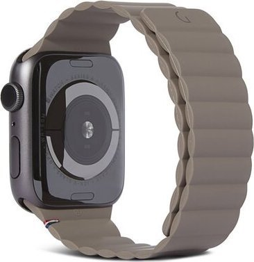 Decoded Silicon Magnet Tract. Strap LITE 38/40/41mm DK Taupe 1