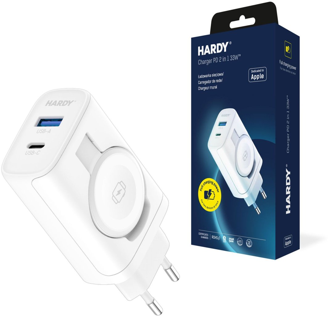Ładowarka 3MK HARDY Charger 1x USB-A 1x USB-C 3.6 A (5903108561938) 1