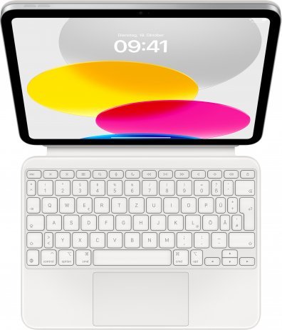 Apple Apple Keyboard Folio iPad 10.9 10G, weiß, DEU 1